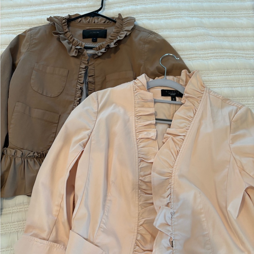 Women’s Ruffle blazer bundle LIKE NEW